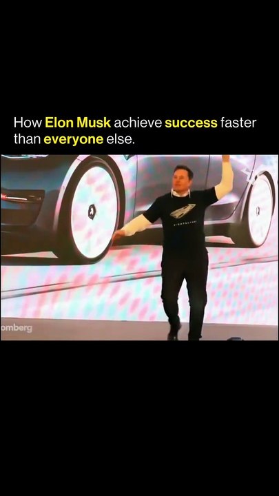 How ELON MUSK achieve success faster than everyone else #explore page