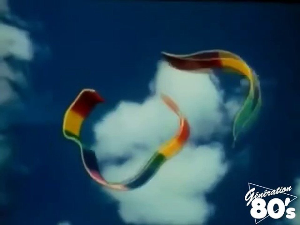 TF1 : Générique d’ouverture de la chaîne avec le premier  logo de la chaîne imaginé et créé par Catherine Chaillet. en 1975