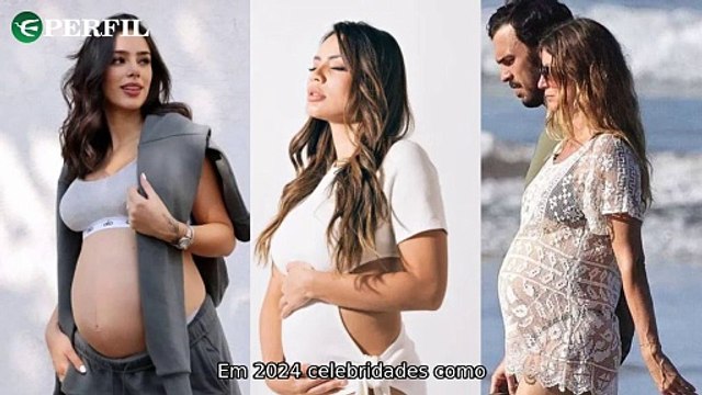 Famosas grávidas de 2024, semelhanças familiares e revelações sobre saúde de Preta Gil!