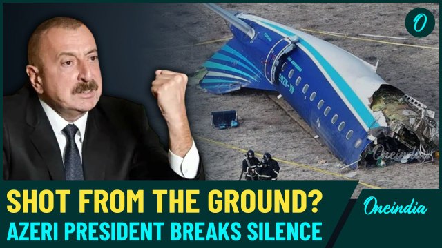 Azerbaijani Plane Crash: President Aliyev Alleges Ground Attack & Electronic Warfare Led to Tragedy
