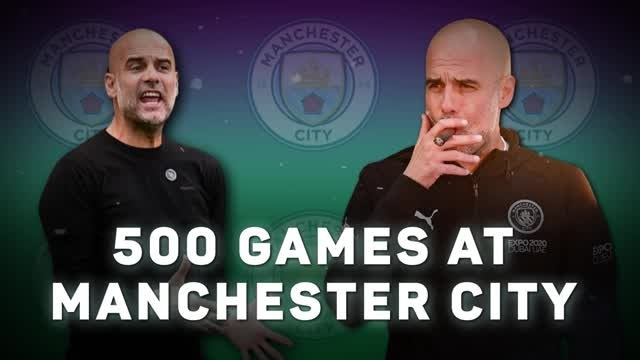 Pep Guardiola 's 500 Manchester City games in numbers