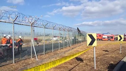Accidente de avión en Corea del Sur deja 179 muertos y solo dos supervivientes