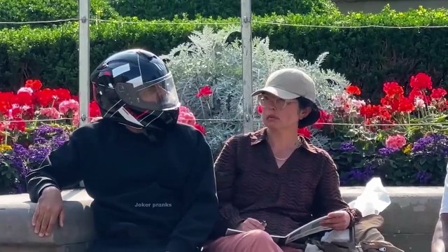 Listening to people conversation while sitting with them _ joker pranks latest 2024