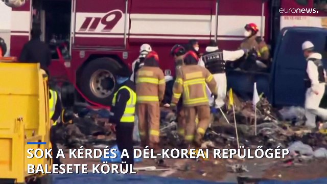 Sok a kérdés a dél-koreai repülőgép balesete körül