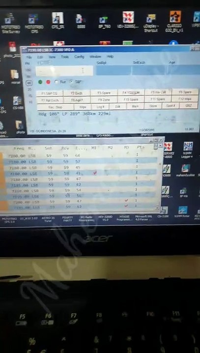 Partisipasi Kontes untuk Melatih skill komunikasi Radio pada band HF. #contest #orari #hamradio