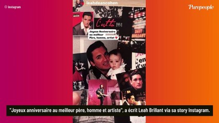 Dany Brillant pose avec sa fille aînée Leah, sublime jeune femme aux longs cheveux