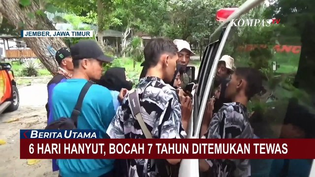 Bocah 7 Tahun Hanyut di Sungai Bedadung, Ditemukan Tewas Usai 6 Hari Pencarian