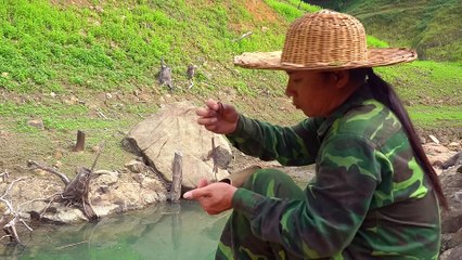 EP.368 - Pesca selvagem para reprodução, aproveite o sabor especial das ninfas de abelhas, sobrevivência no rio