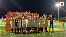 El Sevilla alza el trofeo de LaLiga FC Futures al cielo de Maspalomas