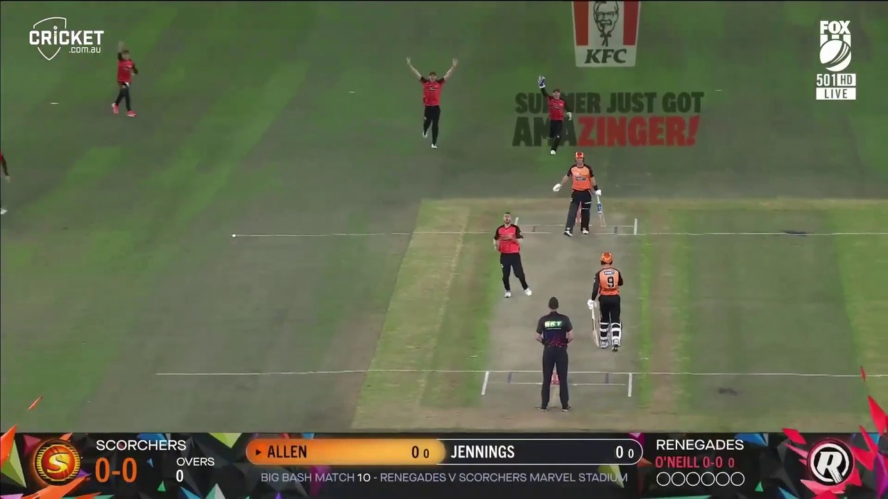 Melbourne Renegades v Perth Scorchers Match Highlights - #BBL14