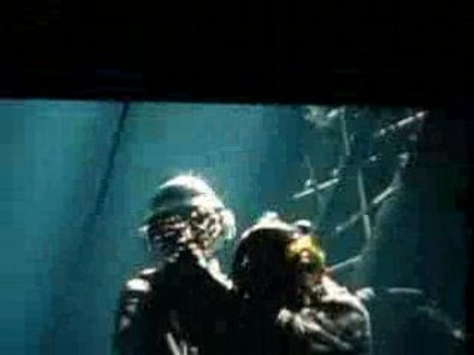 Daft Punk live Bercy Salut au public