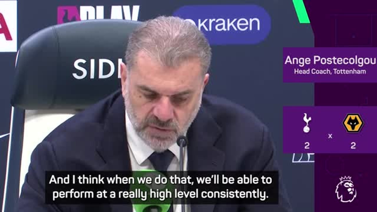 Postecoglou believes Tottenham can still make Europe despite more dropped points