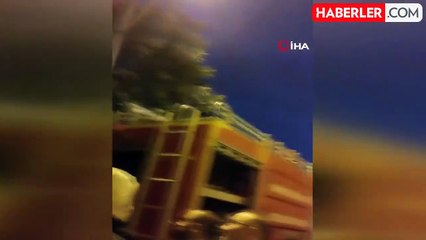 Hatay'da Apartman Dairesi Yangında Kullanılamaz Hale Geldi