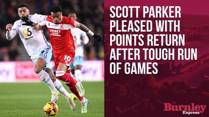 Scott Parker pleased with points return after tough run of fixtures