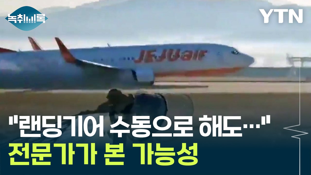 "랜딩기어 수동으로 내릴 수는 있는데..." 전문가가 본 사고 상황 [Y녹취록] / YTN
