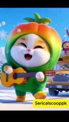 Funny Cat singing