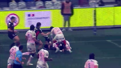 TOP 14 - Essai de Paul GRAOU (ST) - Stade Toulousain - Stade Français Paris