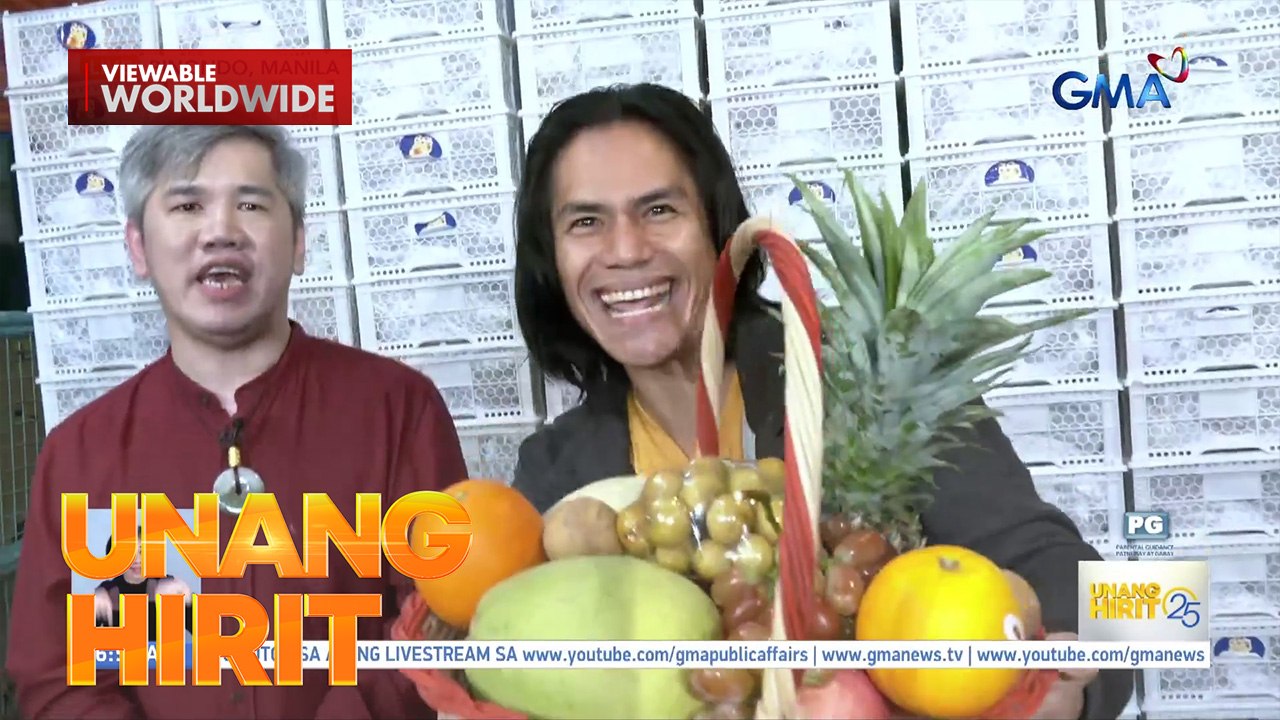 Lucky Fruits for Fruitful 2025! Unang Hirit video Dailymotion