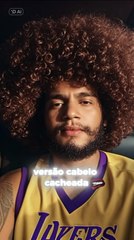 Versão cabelo cacheado