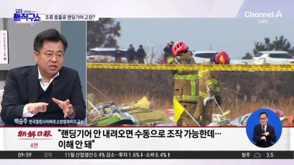 ‘조류 충돌’이 랜딩기어 고장 원인?