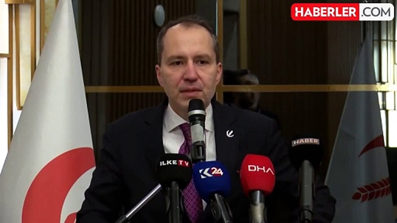 Fatih Erbakan: Öcalan "Silah bırakın" çağrısını İmralı'dan yapsın