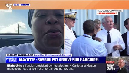 "Deux semaines plus tard, nous sommes encore dans les urgences", déplore cette conseillère départementale à Mayotte