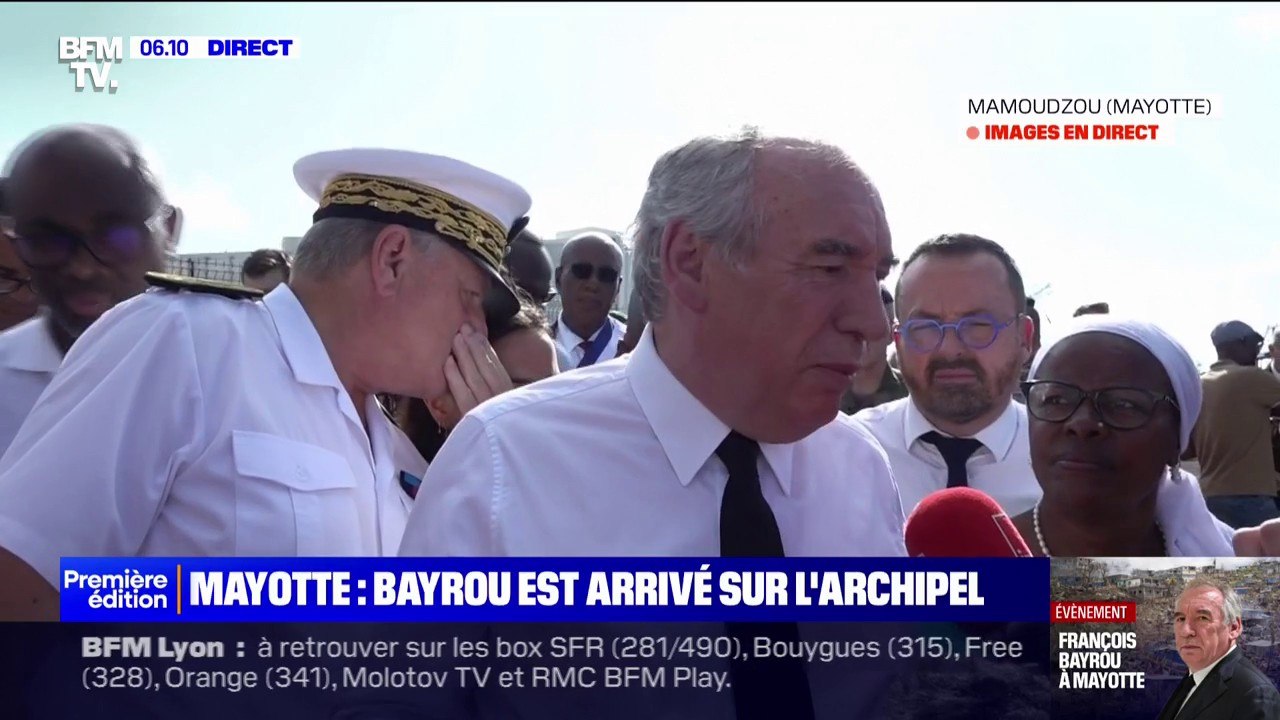 Cyclone Chido: François Bayrou annonce le lancement du plan "Mayotte Debout"