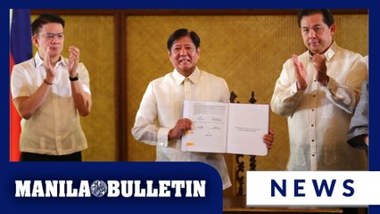 Marcos signs 2025 national budget; vetoes P194-B items