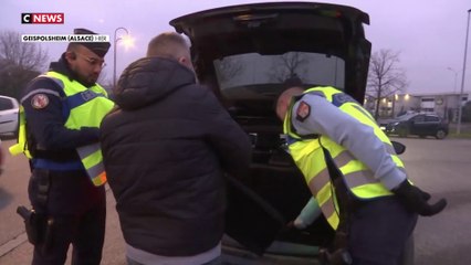31 décembre : les contrôles de la gendarmerie à la frontière franco-allemande