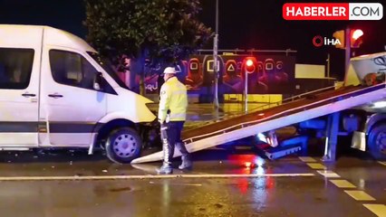 Kartal sahil yolunda kaza: 1'i ağır 6 yaralı