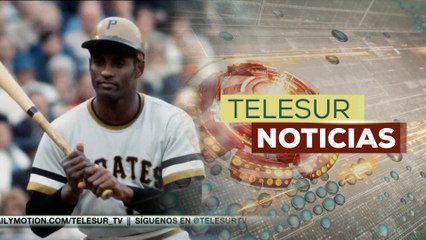 Juventud sandinista honra la memoria del pelotero Roberto Clemente a 52 años de su partida física