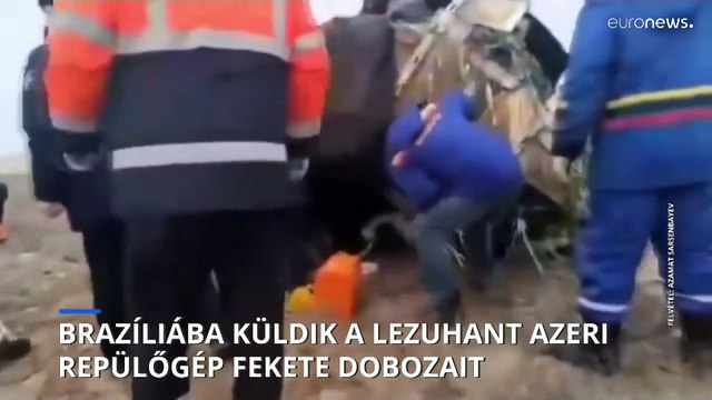 Brazíliába küldik a lezuhant azeri repülőgép fekete dobozait