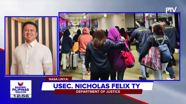 Panayam kay Usec. Nicholas Felix Ty tungkol sa pagbabalik sa bansa ng 13 Filipina na concvicted sa Cambodia dahil sa pagkakasangkot sa surrogacy