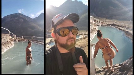Colina Hot Spring in Chile