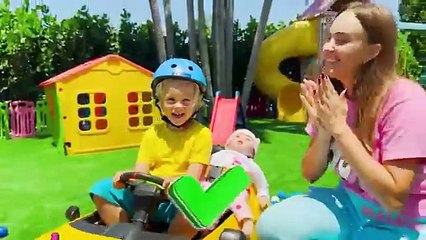 Chris and Magic Faucet Adventure - Kids toy stories