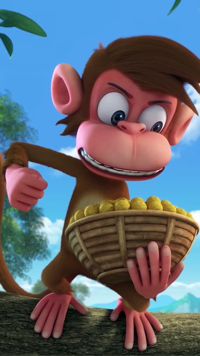 Sharing Snacks! 🍡 Mighty Little Bheem _ Netflix Jr #shorts (1080p)