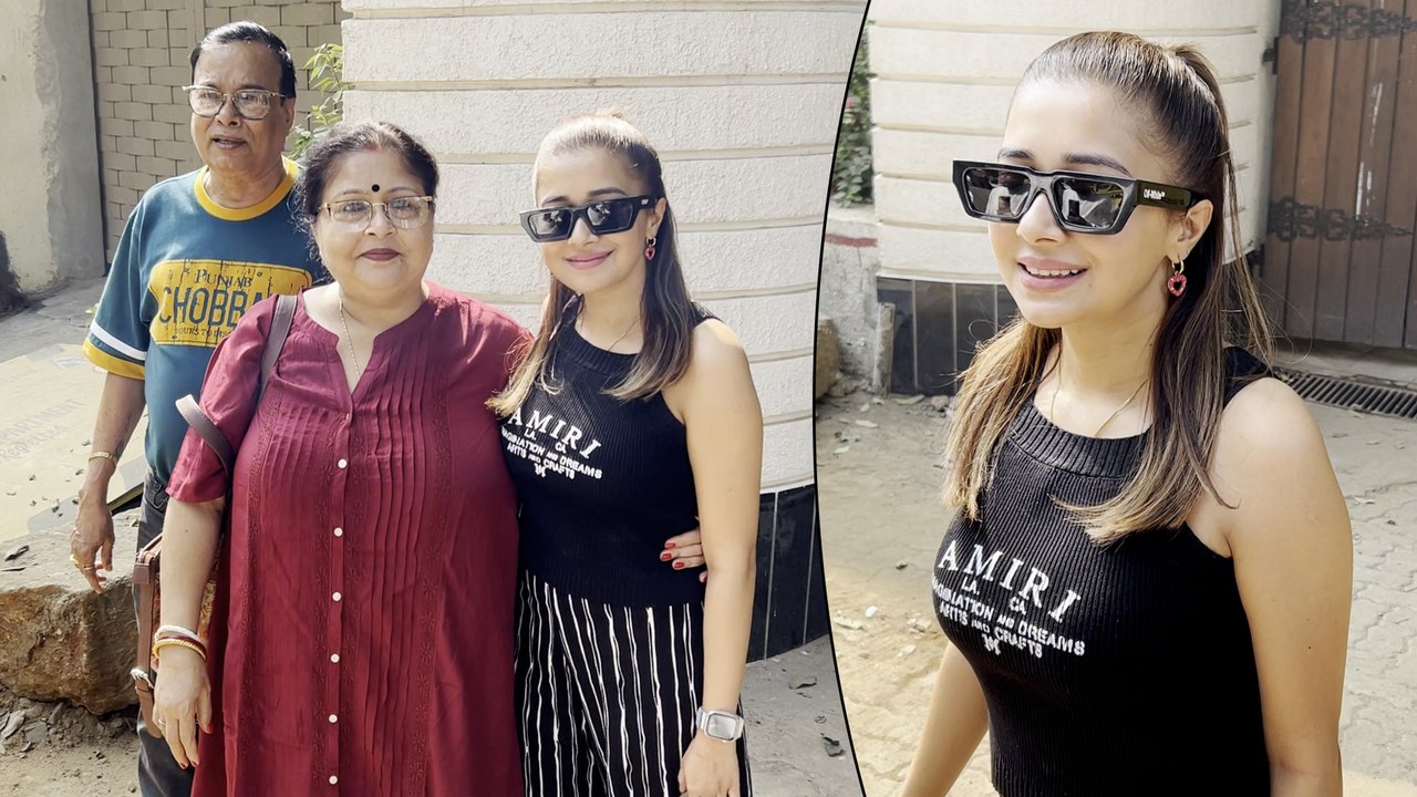 Tina Dutta's Lunch Date with Her Parents – A Heartwarming Family Outing!