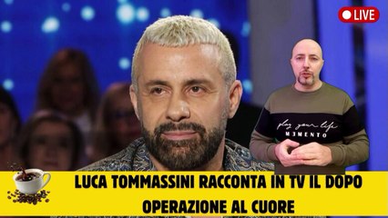 Luca Tommassini racconta in TV il dopo operazione al cuore