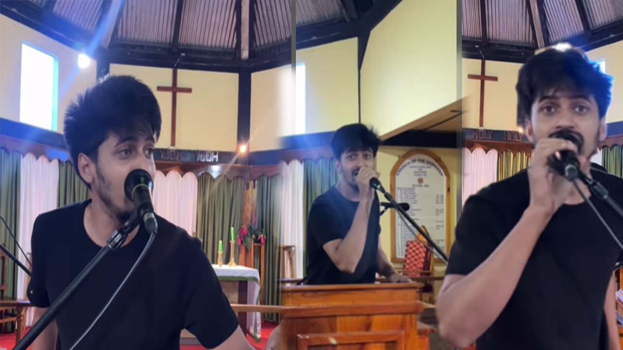 Meghalaya: Church में घुसकर YouTuber Aakash Sagar ने लगाया जय श्री राम का नारा, डाला Video,FIR दर्ज
