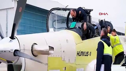 Türkiye'nin gururu HÜRKUŞ havalandı