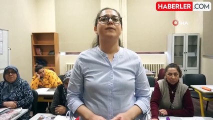 Kadınların hayatı okuma-yazma kursu ile değişiyor