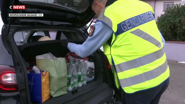 Nouvel An: A l’approche du réveillon de la Saint-Sylvestre, les contrôles de la gendarmerie se multiplient à la frontière franco-allemande - Regardez