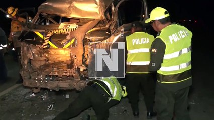 ACCIDENTE DE TRÁNSITO EN LA CARRETERA A CAMIRI
