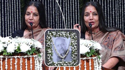 Shabana Azmi ने फिल्ममेकर Shyam Benegal को मेंटर व गुरू बताया