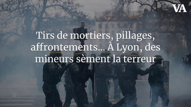 Tirs de mortiers, pillages, affrontements… À Lyon, des mineurs sèment la terreur