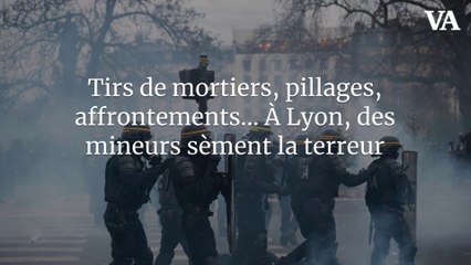 Tirs de mortiers, pillages, affrontements… À Lyon, des mineurs sèment la terreur