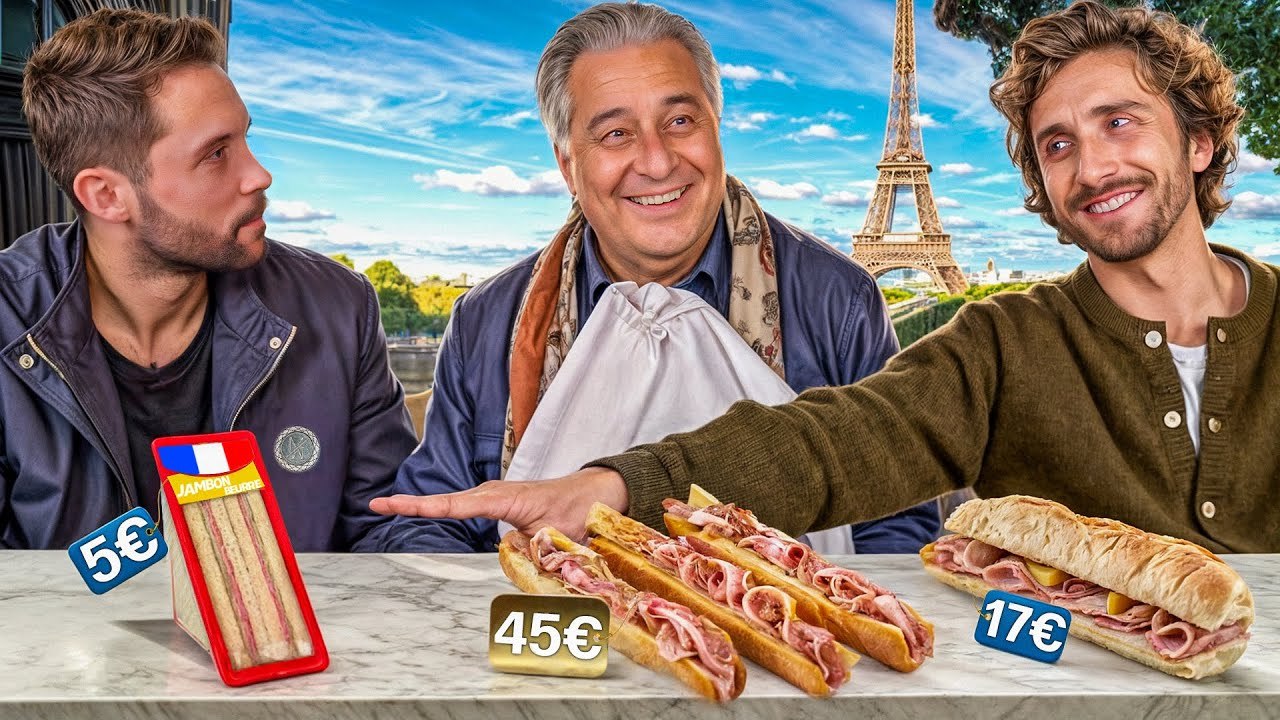 Christian Clavier goûte les meilleurs Jambon-Beurres de Paris