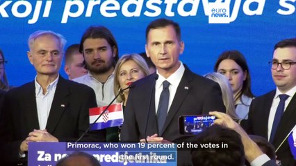 Presidential election in Croatia likely heading towards January second round