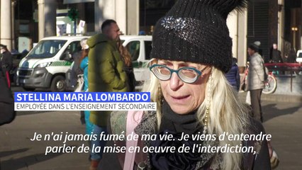 Italie : avis partagés à Milan avant l'interdiction de fumer en plein air dans la ville