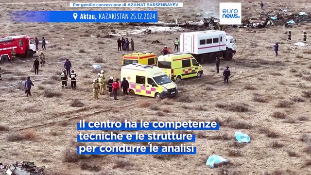 Incidente aereo, il Kazakistan invierà la scatola nera dell'Azerbaijan Airlines in Brasile